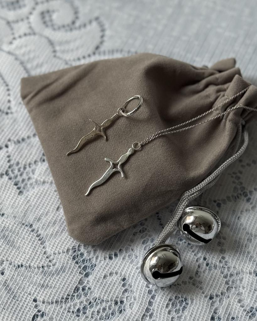 SILVER trinket: a sword