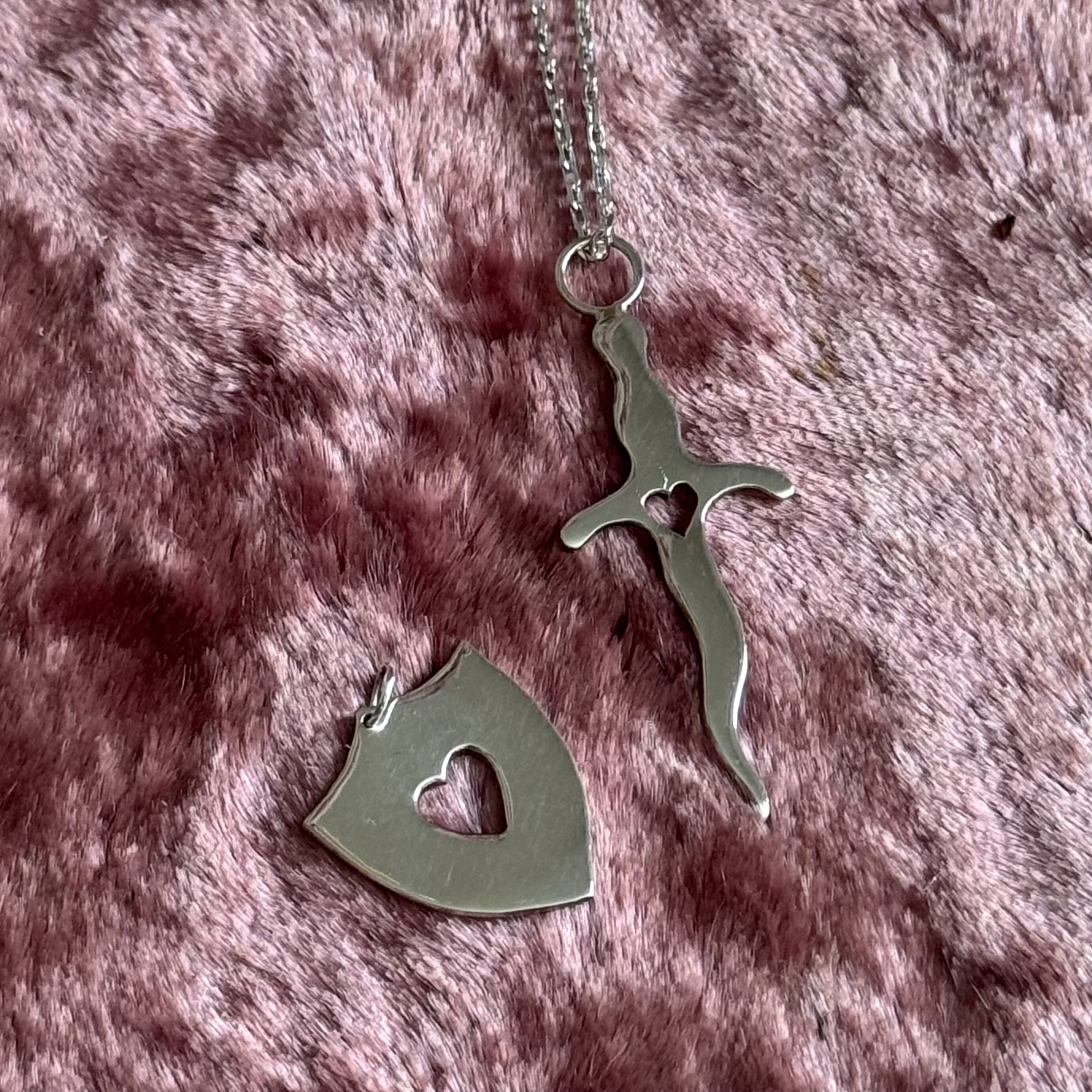 SILVER trinket: FOR LOVE