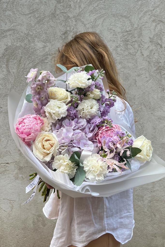 Авторский букет Лавандовый раф