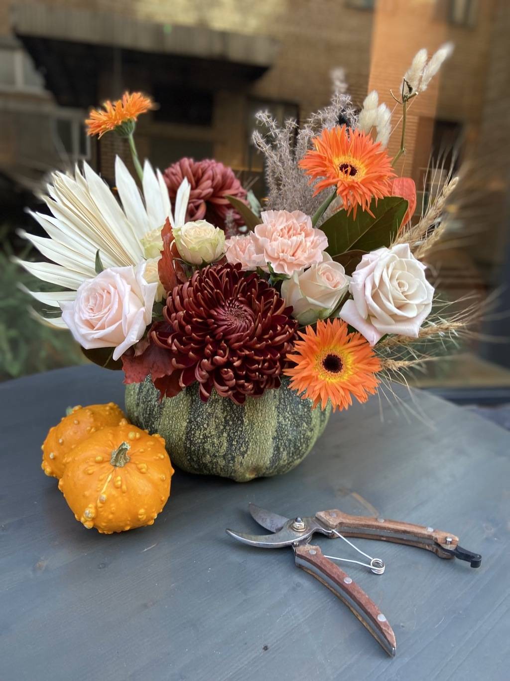 Цветочная тыква