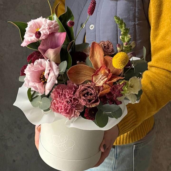 Шляпная коробка S - Яркая