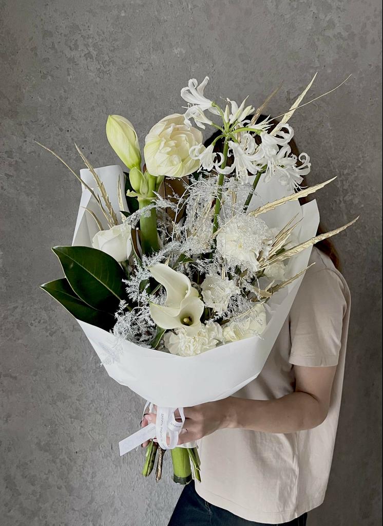 Авторский букет Снежный покров