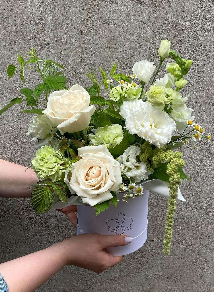 Мастер-класс "Цветочная композиция в шляпной коробке" 1.03 в 14.00