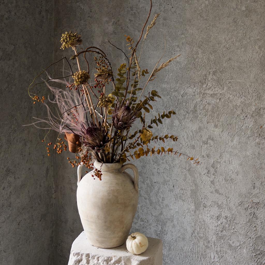 Букет сухоцветов с протеей