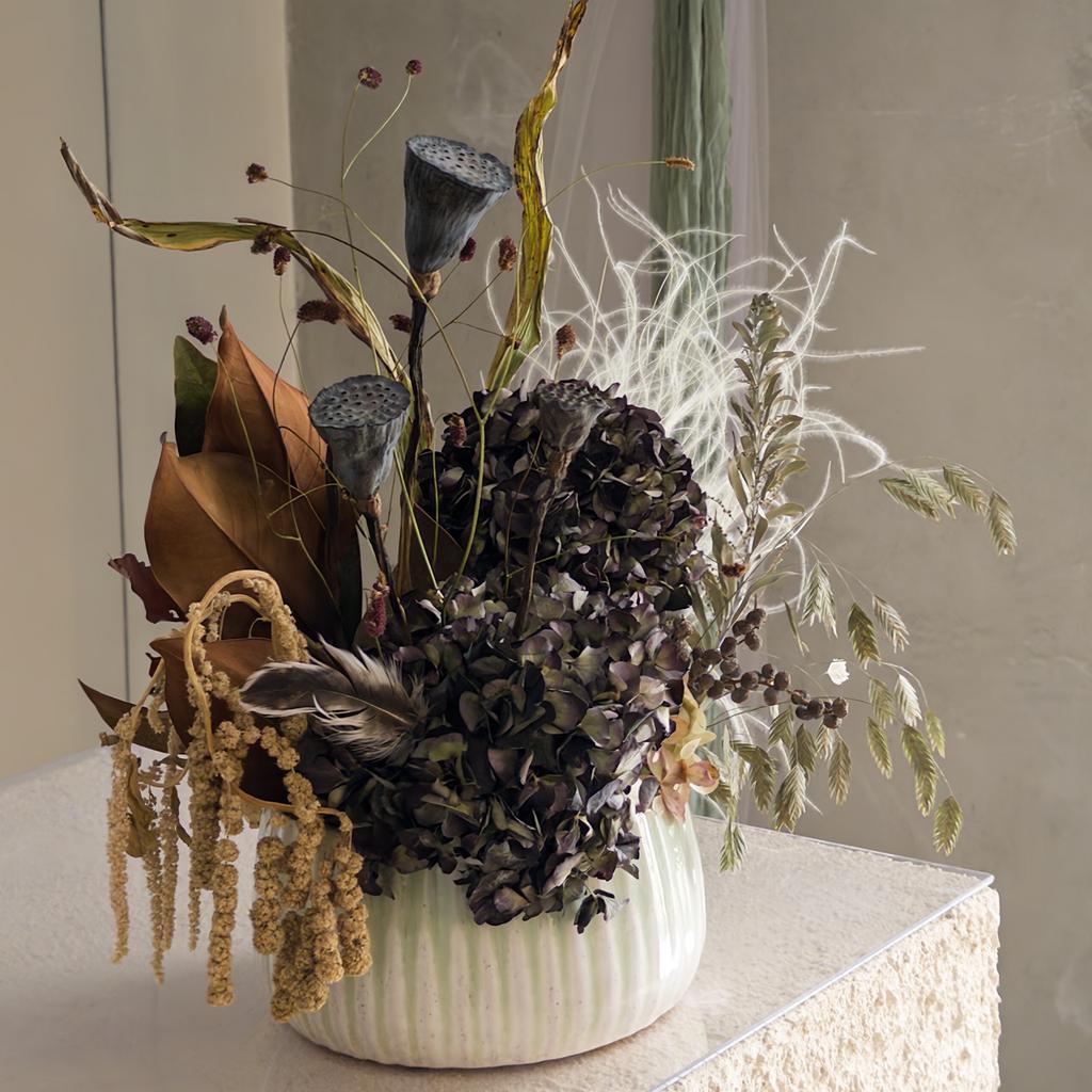 Композиция из сухоцветов №1
