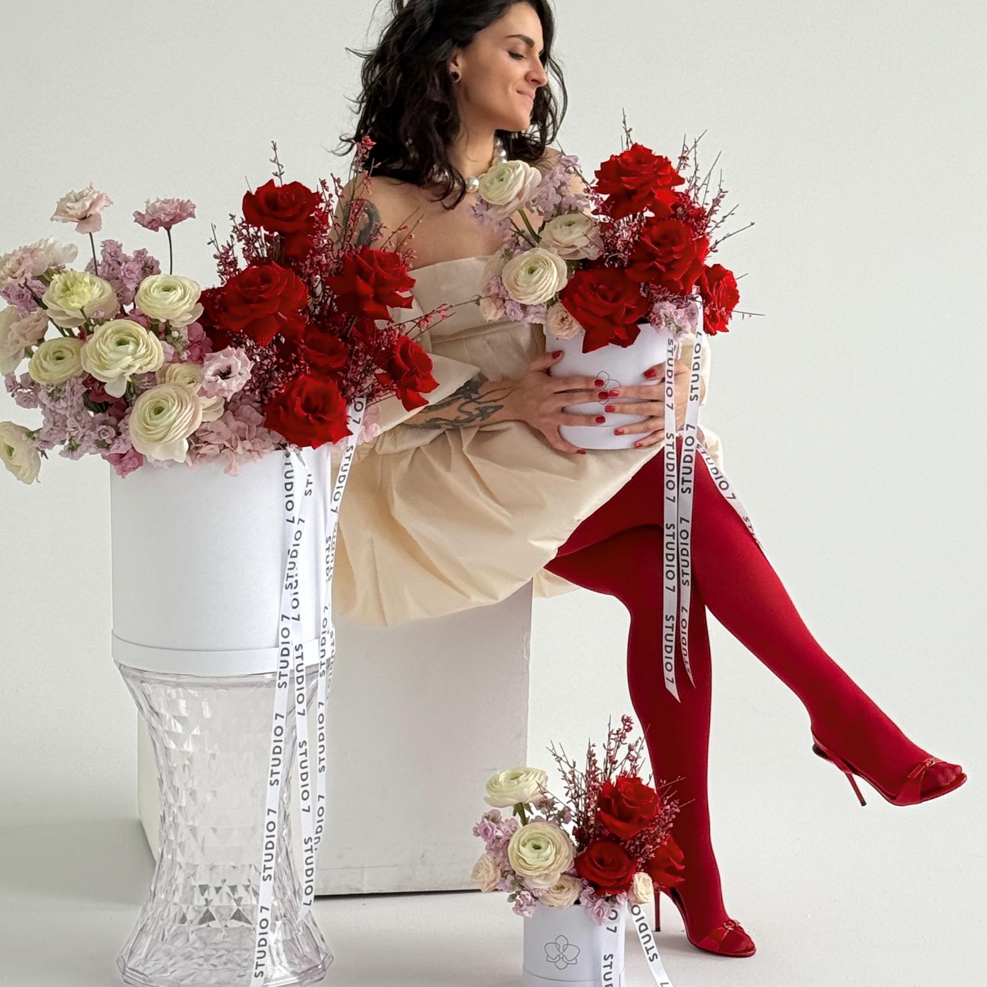 Шляпная коробка "Любовь с первого взгляда"