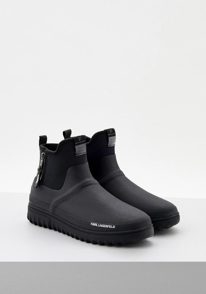 Ботинки муж. Karl Lagerfeld черные