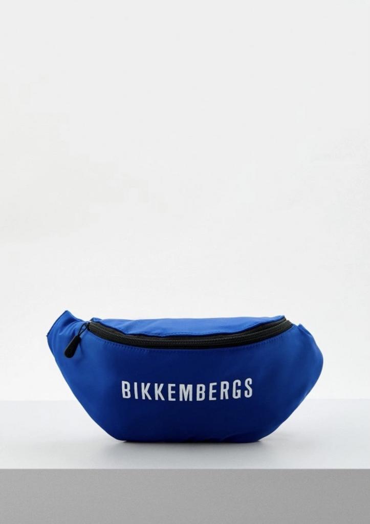 Сумка Bikkembergs синяя на пояс