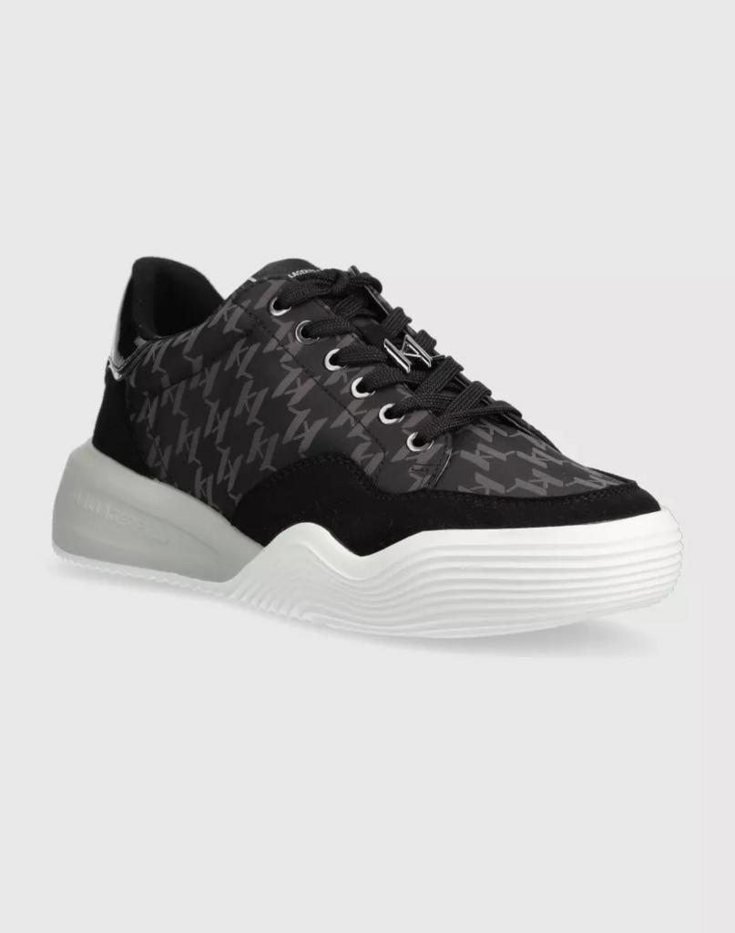 Кроссовки муж. Karl Lagerfeld фиолет белым