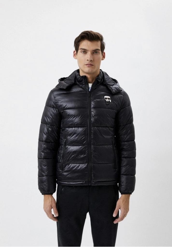 Куртка Karl Lagerfeld чёрная лого