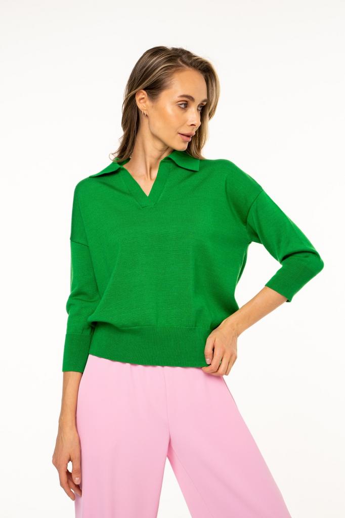 Джемпер SEVEN LAB 05 500 зеленый