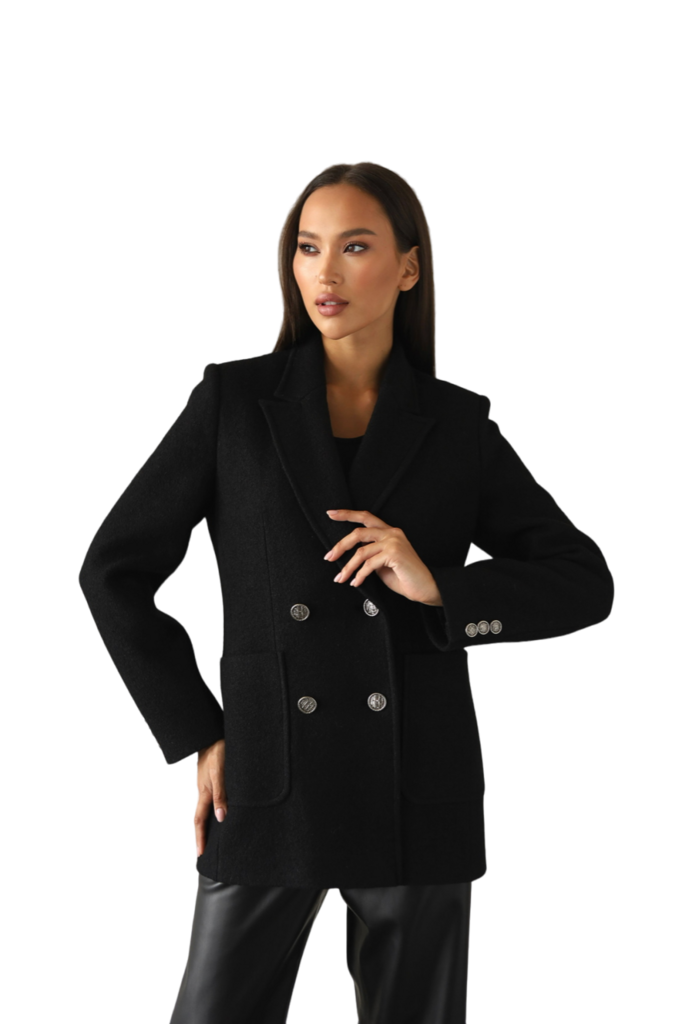 Жакет SEVEN LAB JV черный твид