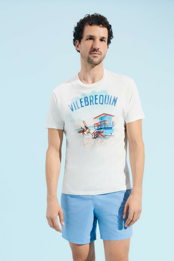 Футболка VILEBREQUIN 007 белая St Trope