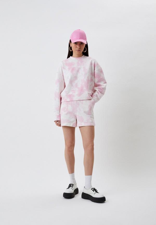 Костюм  ICE PLAY E061/D051 бело розовый шорты