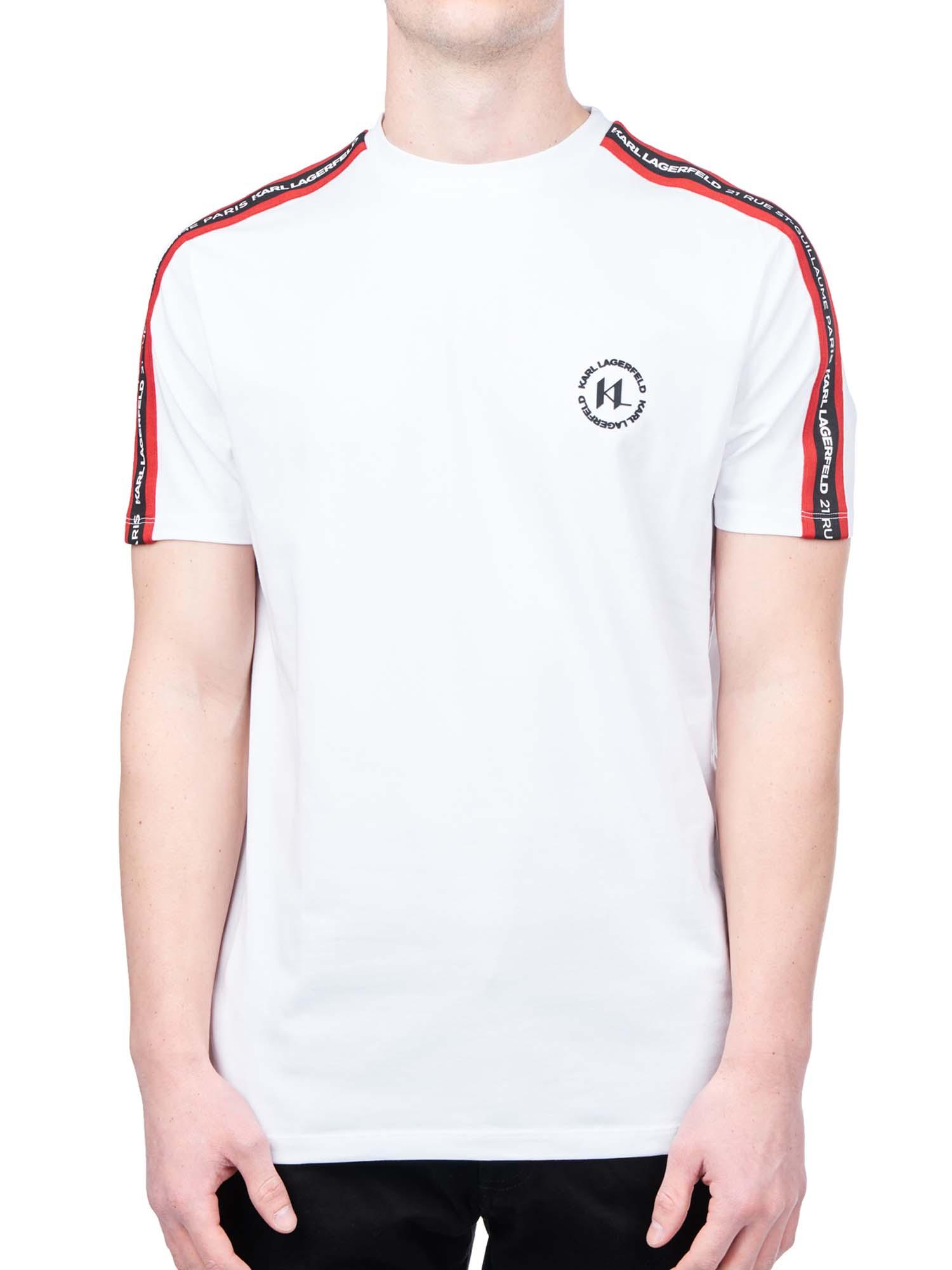 Футболка муж. LAGERFELD 755421 белая