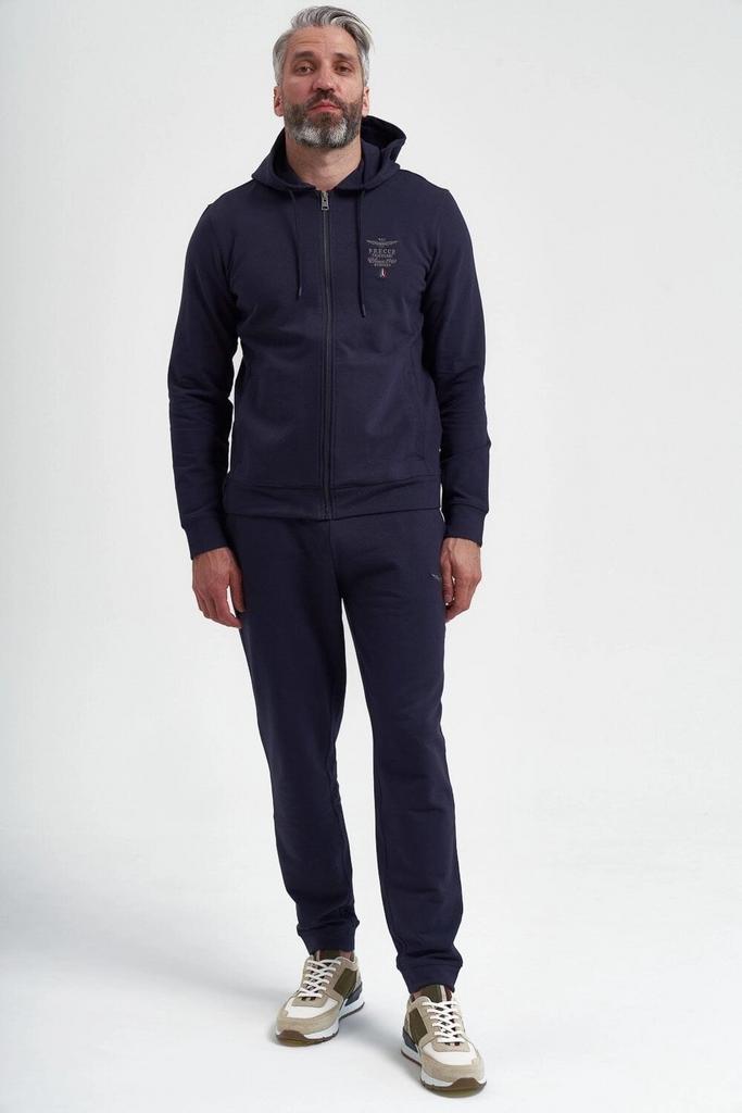 Костюм муж AERONAUTICA 022 синий капюшон