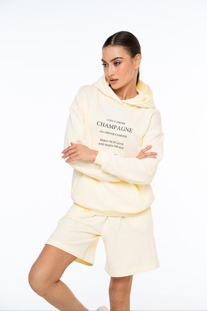 Костюм спорт SEVEN LAB 18 110 молочный шорты