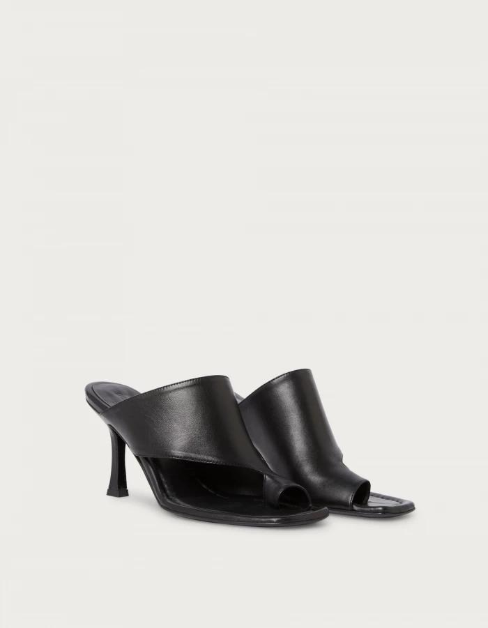 Сабо DONDUP 269 черные каблук