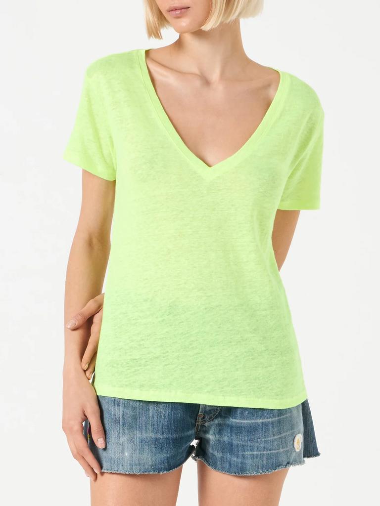 Футболка MC2 Saint Barth ELOSE желтая