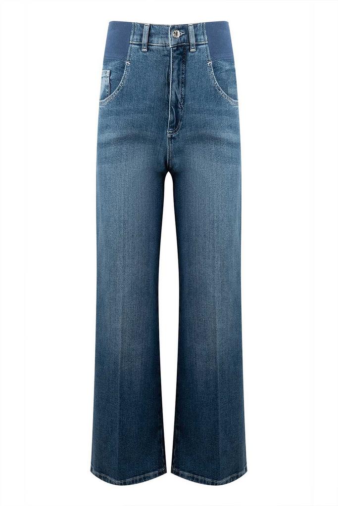 Джинсы  MARC AUREL 1647 голубые резинка