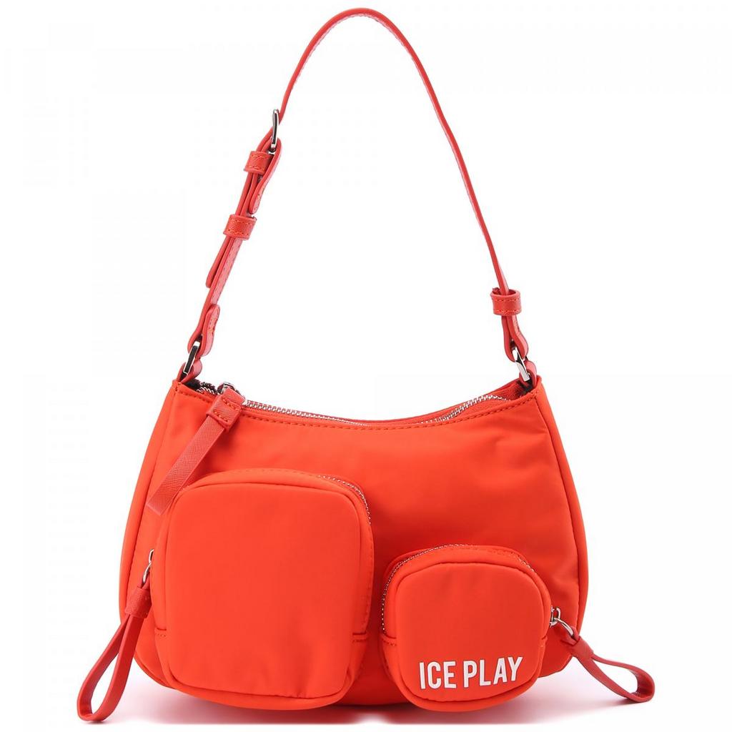 Сумка  ICE PLAY 7205 оранжевая малая карманы
