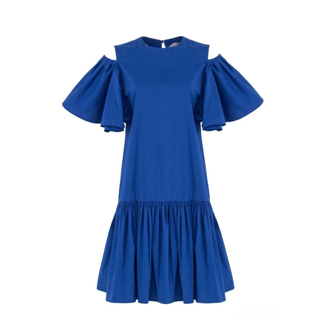 Платье D.EXTERIOR 56661 синие