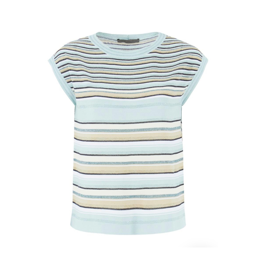 Топ D.EXTERIOR 56156 мятный люрекс