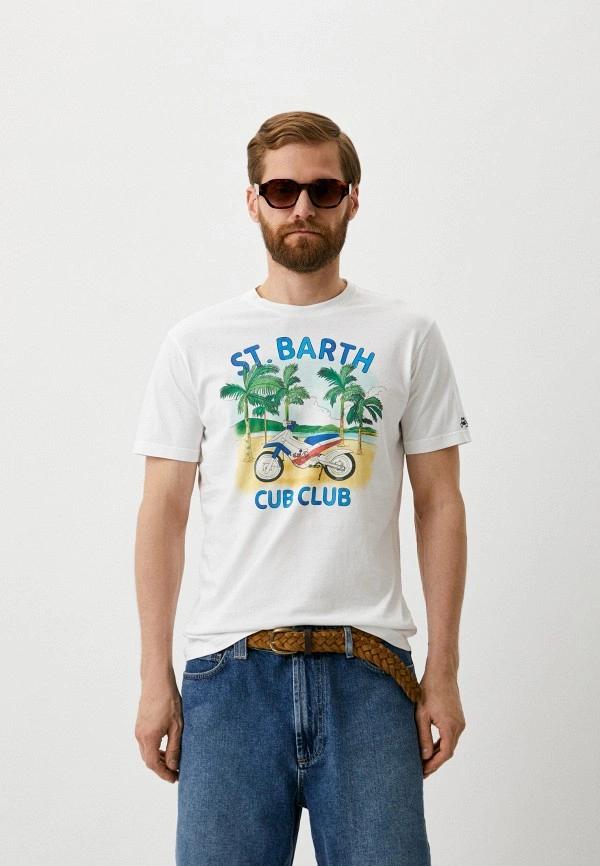 Футболка муж. MC2 Saint Barth TSHM001 белая St.Barth