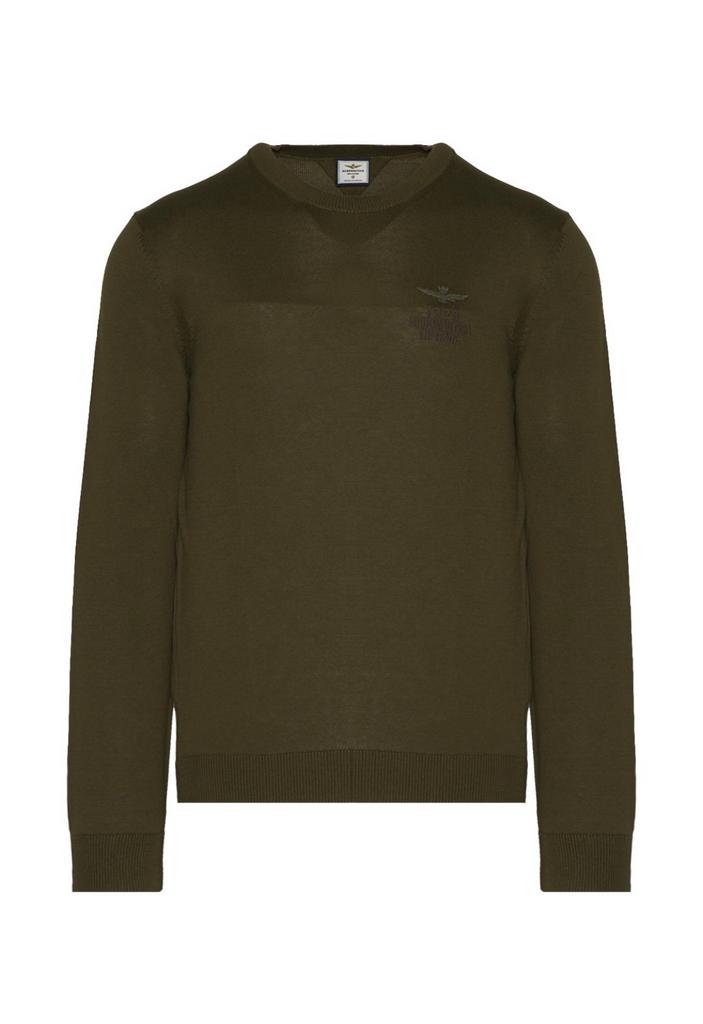 Джемпер муж. AERONAUTICA 1446 зеленый