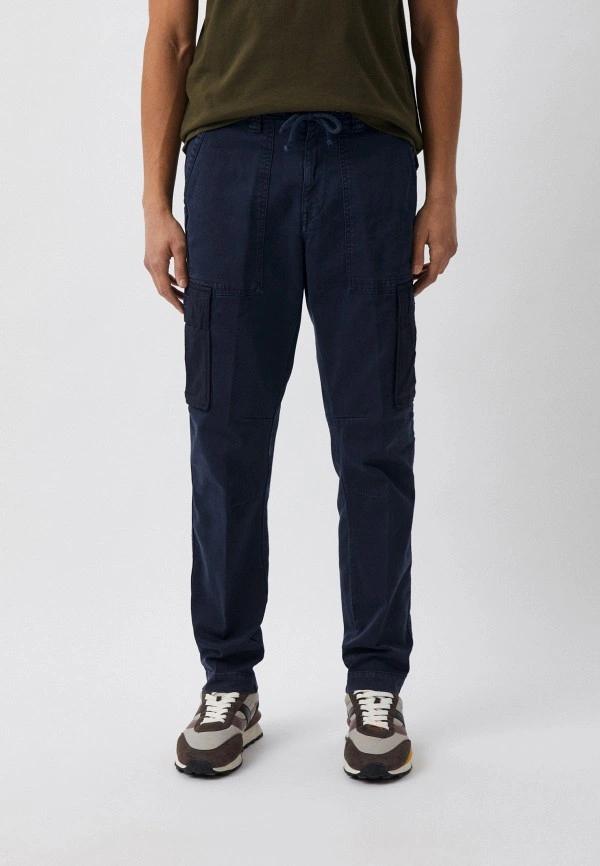 Брюки муж. AERONAUTICA 1545 синие карго