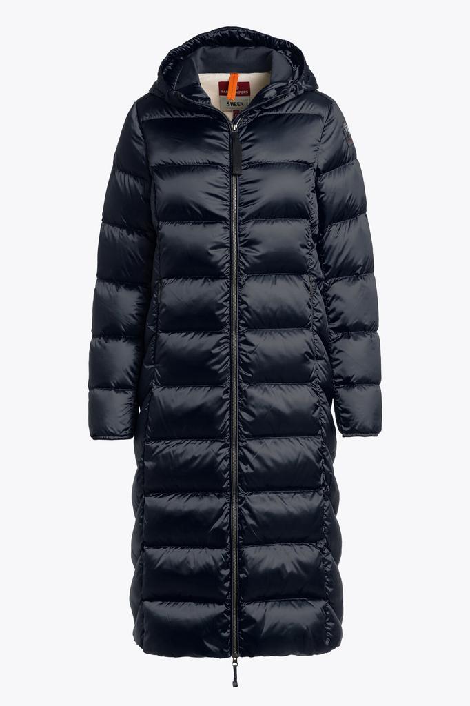 Пальто жен. Parajumpers  LEAH 562 синее длинное