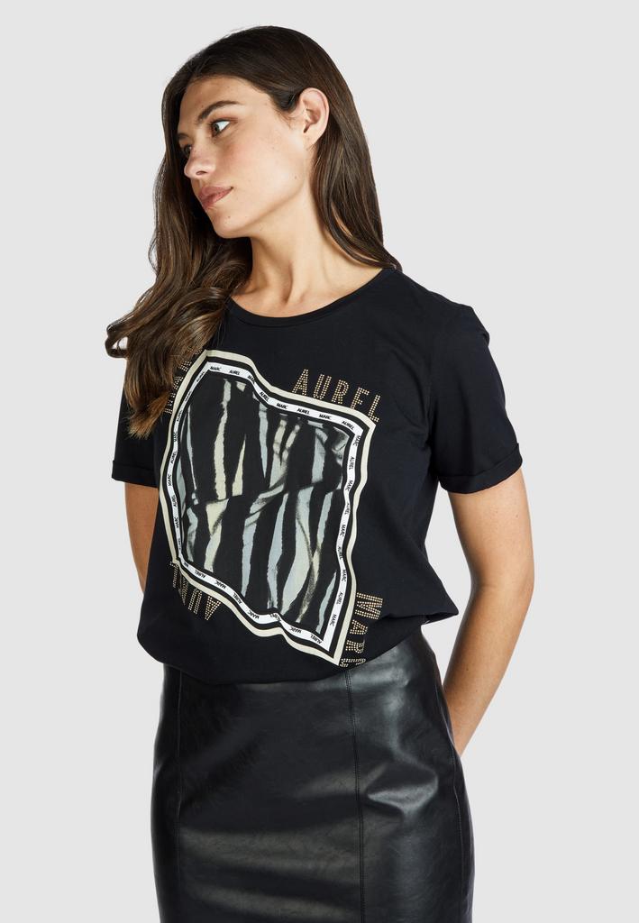 Футболка MARC AUREL 73639 черная