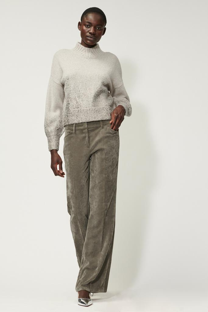 Брюки Luisa Cerano 688604 хаки вельвет