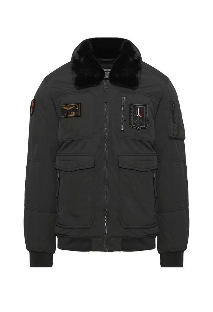 Куртка муж. AERONAUTICA 2106 зеленая пилот