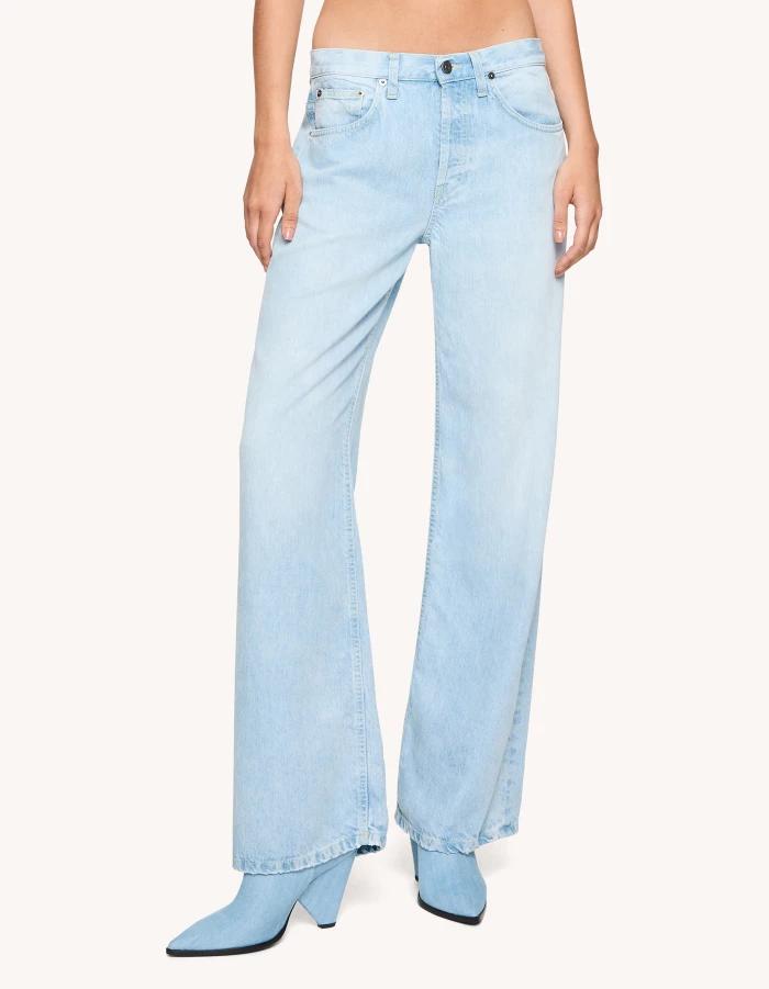 Джинсы DON DUP 266-619 голубые