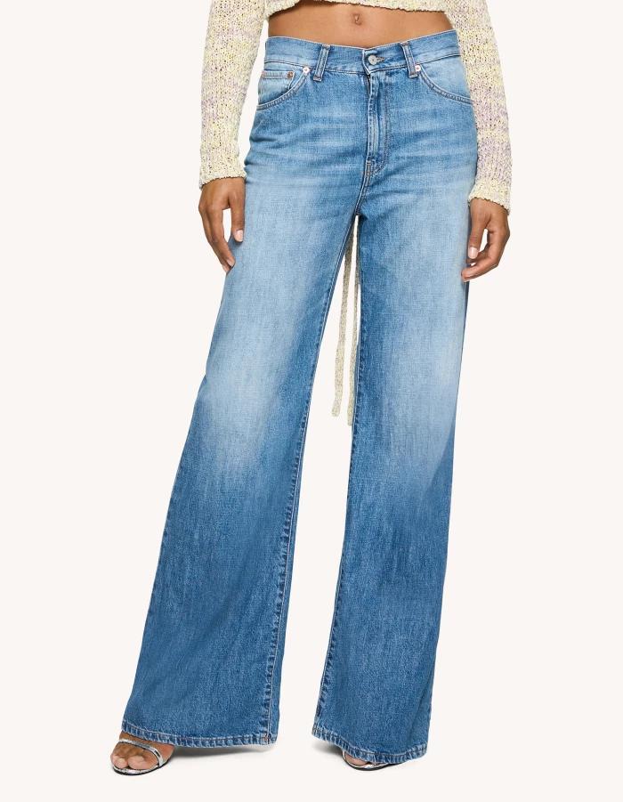 Джинсы DON DUP 269 синие широкие