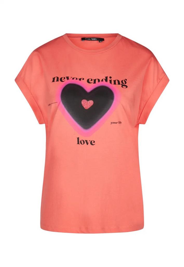 Футболка MARC AUREL 73686 коралл