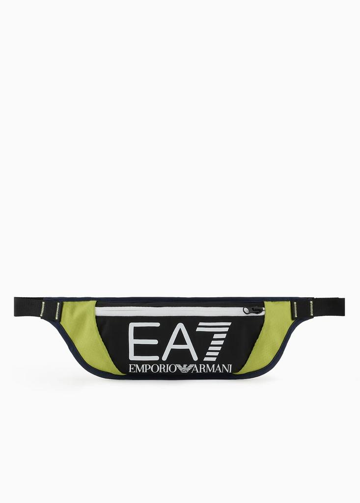 Сумка на пояс EA7 279504 черная зеленым