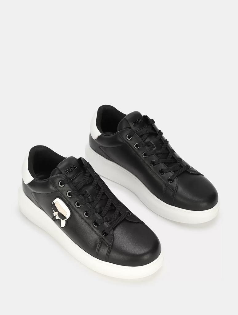 Кеды Karl Lagerfeld 855090 черные белая подошва