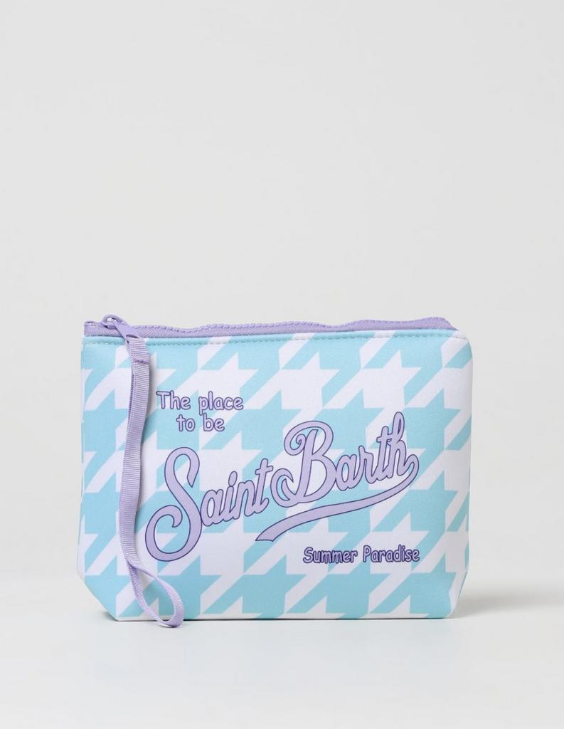 Косметичка Saint Barth голубая сиреневым