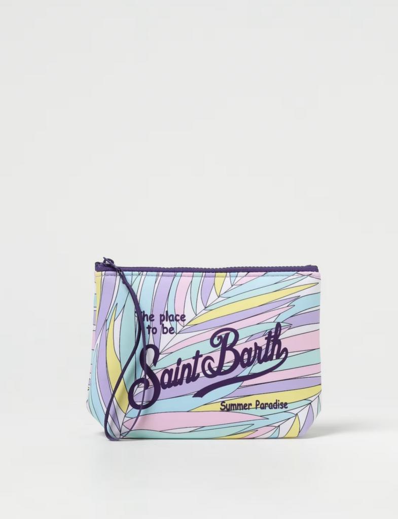 Косметичка Saint Barth фиолет желтым