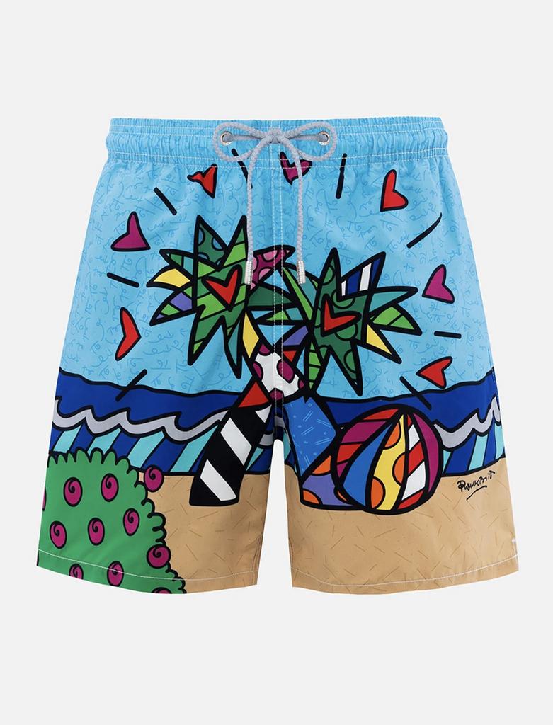 Шорты плавательные Saint Barth пальмы