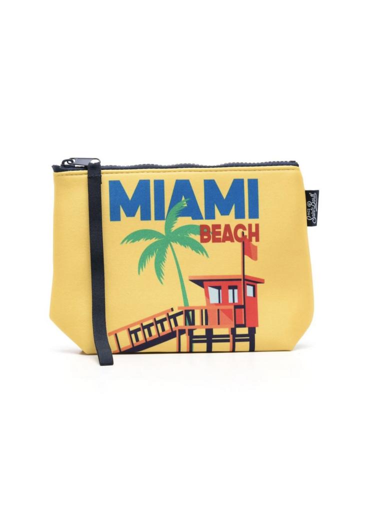 Косметичка Saint Barth желтая Miami