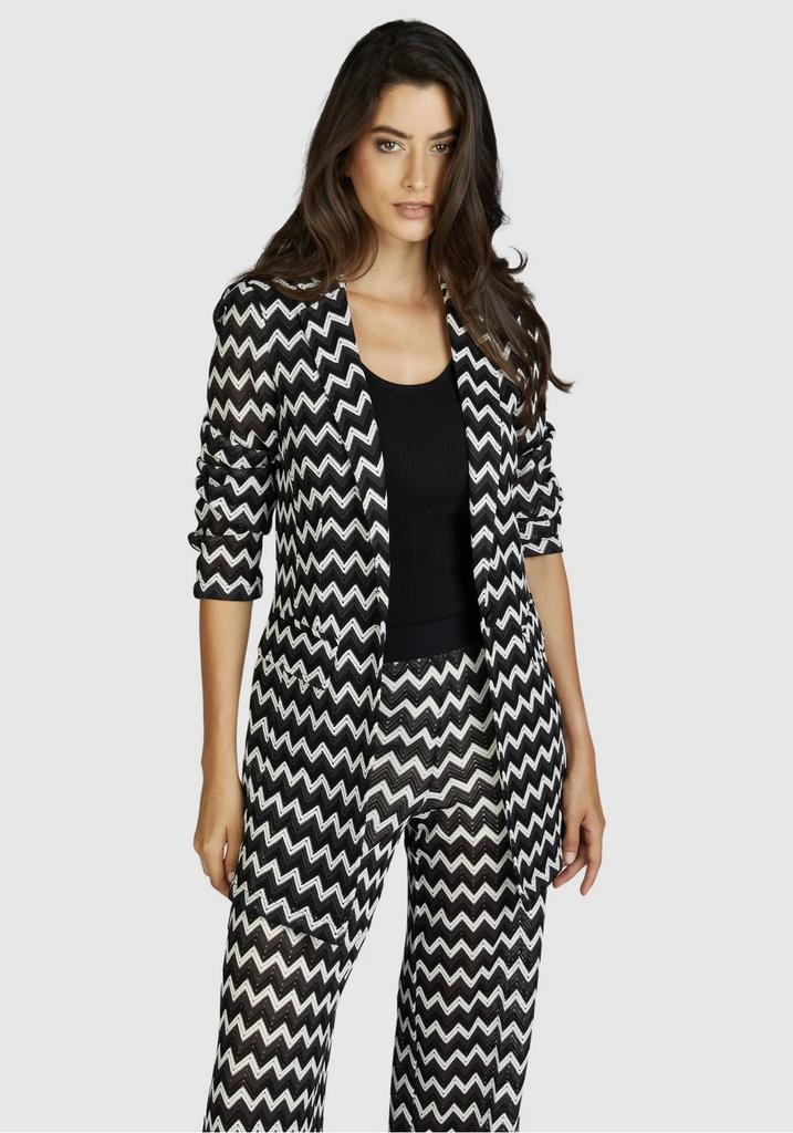 Жакет MARC AUREL черный белым