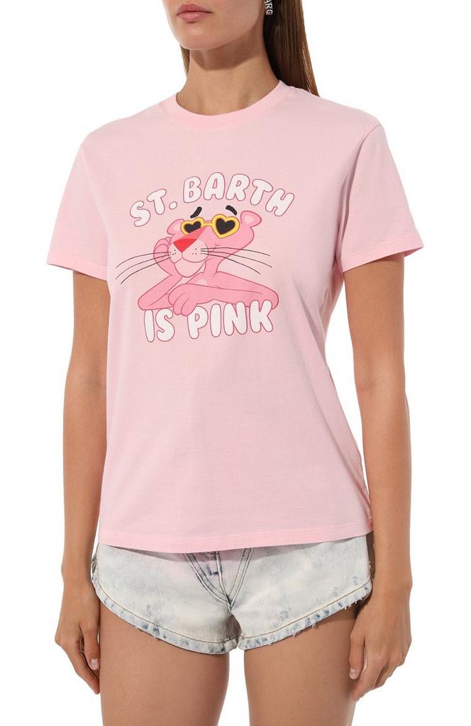Футболка  жен. MC2 Saint Barth EMILIE розовая пантера