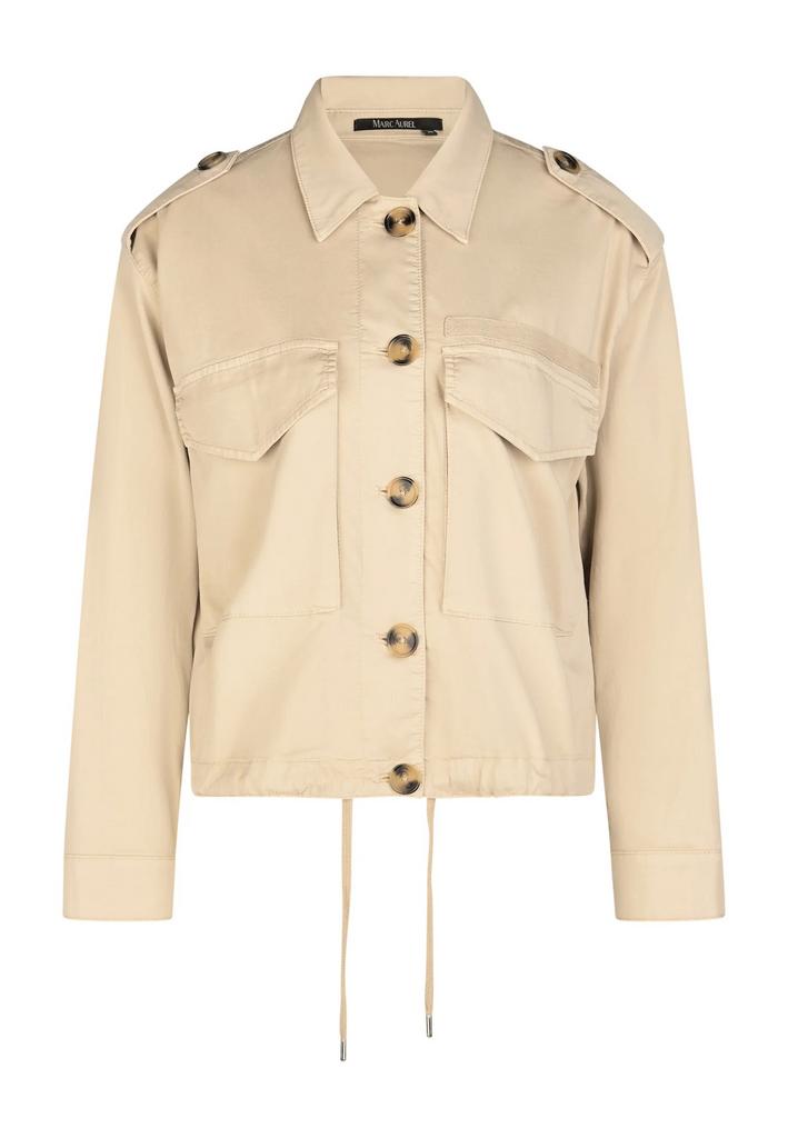 Рубашка MARC AUREL 93290-3861 бежевая завязки