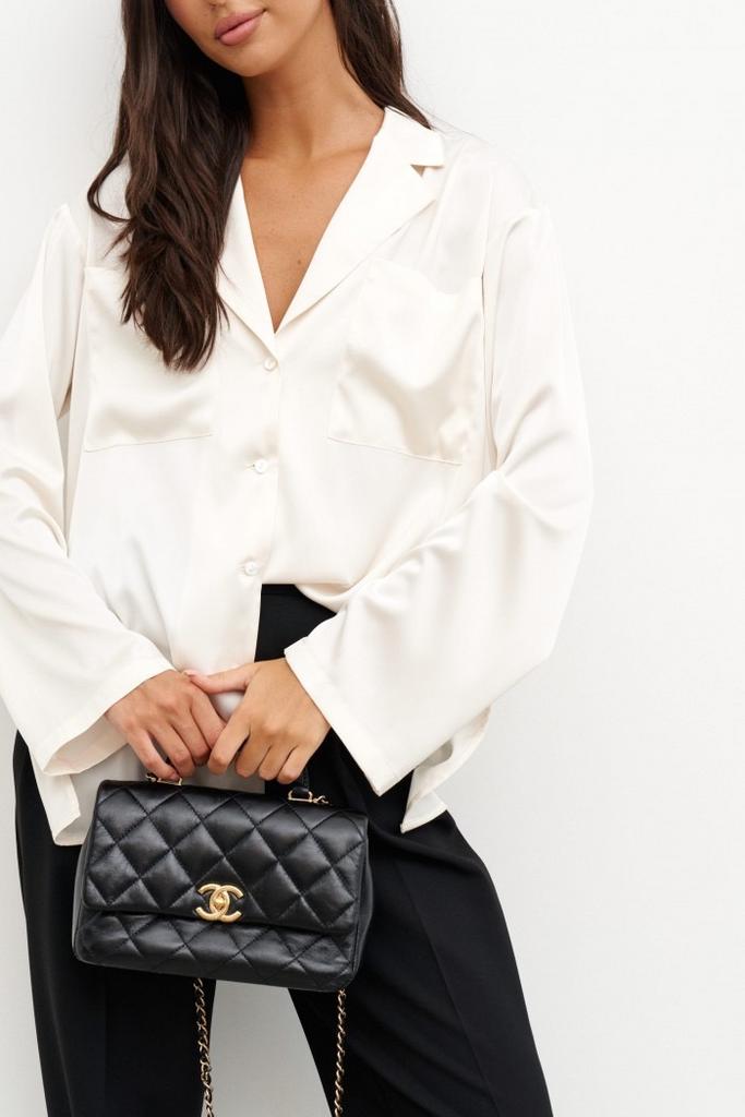 Блуза ANNETE 948 молочная, атлас