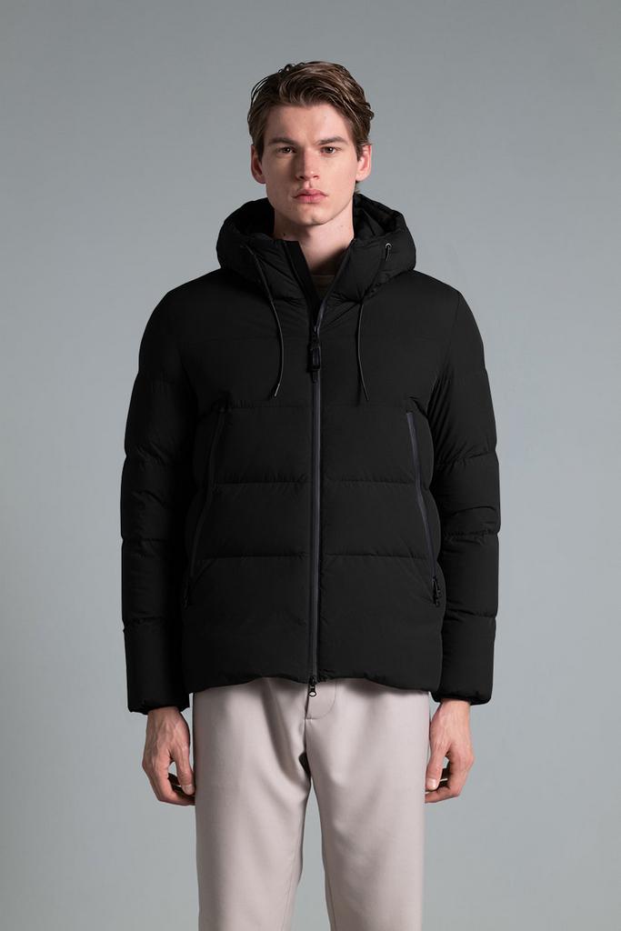 Куртка муж. DUNO JUMP синяя, капюшон