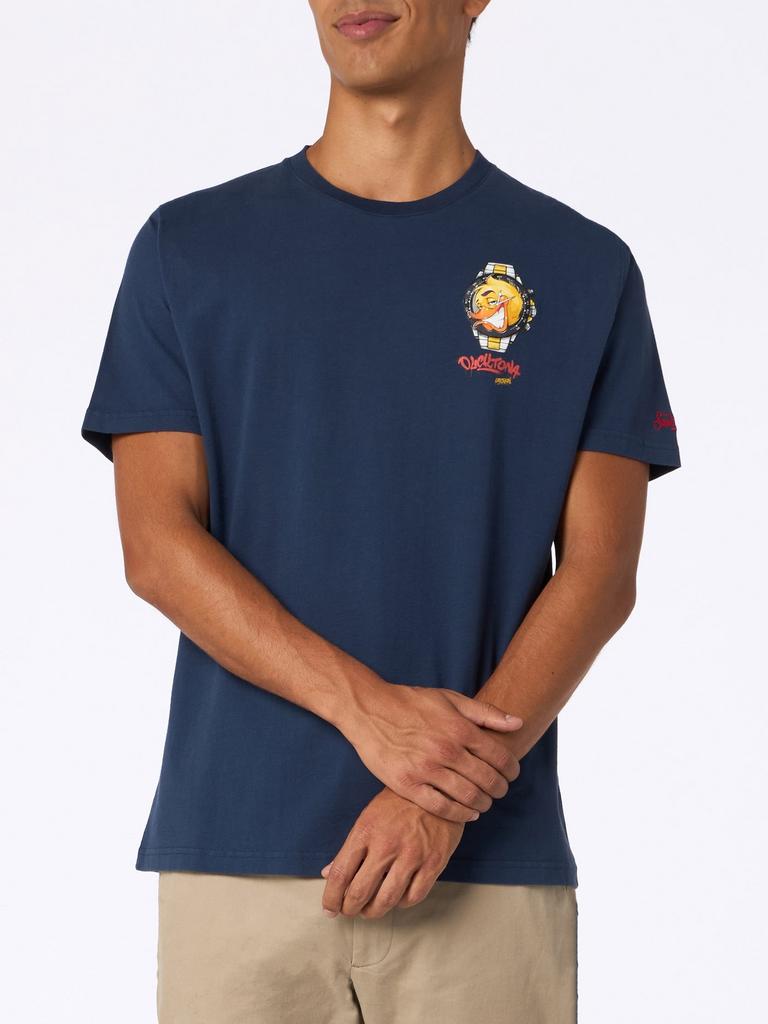 Футболка муж. SaintBarth APNOTT синяя, утка