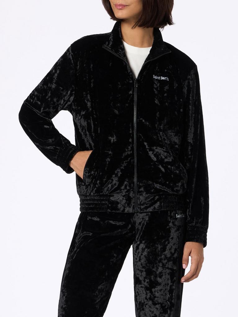 Костюм жен. Saint Barth MIRIAM/YVON черный велюр
